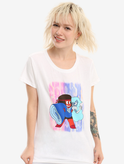 steven universe ruby and sapphire shirts